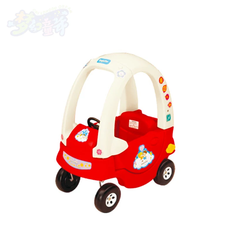 children driving car toys