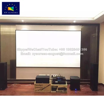 Xyscreen 90 100 120 Slim Bezel Big Screen Hd Tv Projector Screen For Living Room Buy 100 Projector Screen Big Screen Hd Tv Slim Bezel Projector