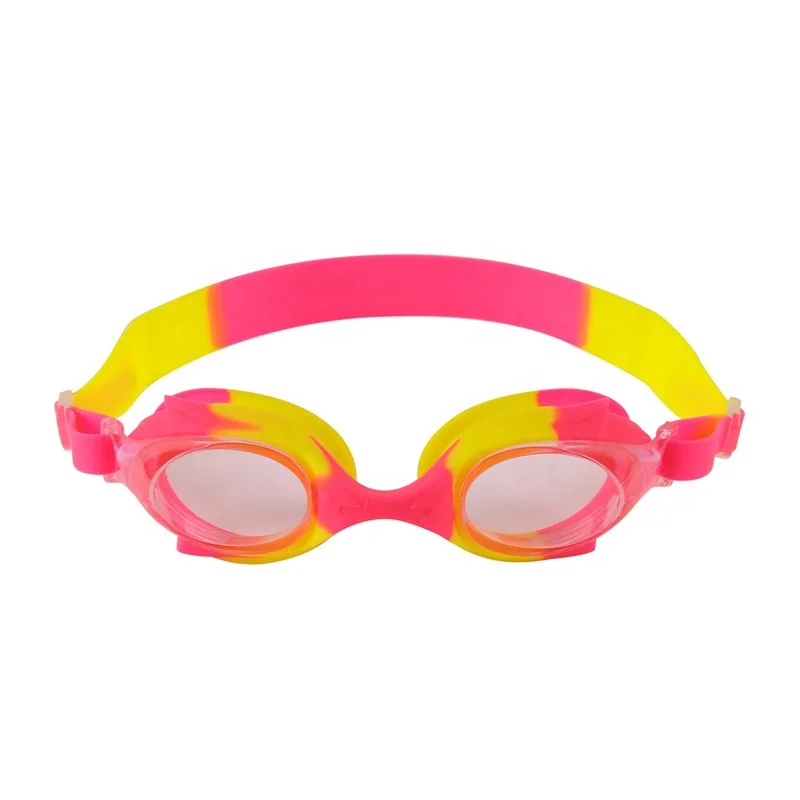 

Sinle swimming goggles no leaking anti fog uv protection cooloo kids swim goggles, Blue/orange/pink/yellow etc.