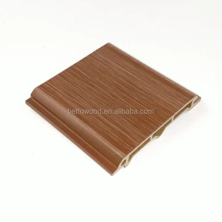 3d Embossed Wood Grain Wpc Wall Siding Professional House Pvc Wood