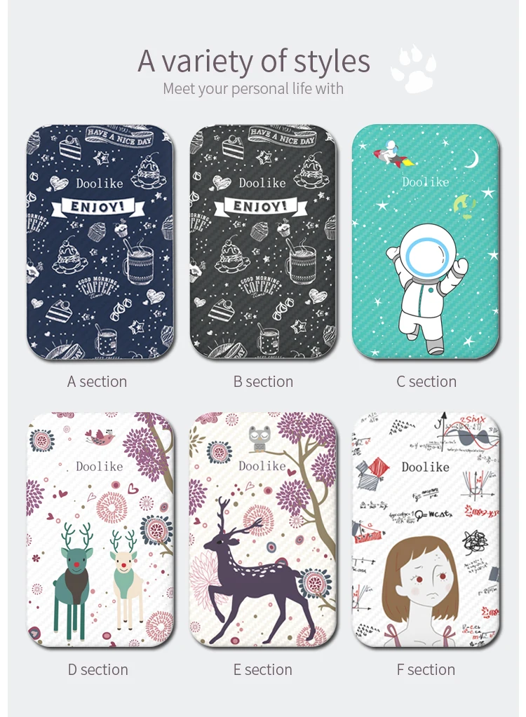 Portable Cartoon Pattern Mobile Charger Power Bank Portable Charger Power Banks 10000mah Mobile Power Bank