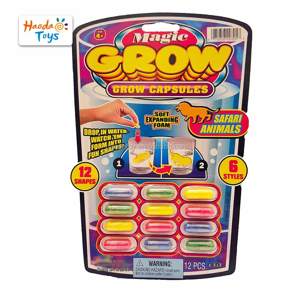 magic capsules sponge animals