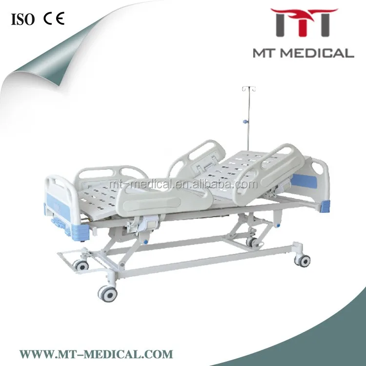 Hospital equipments hospital bed cheap 3 cranks functions electric hospital bed