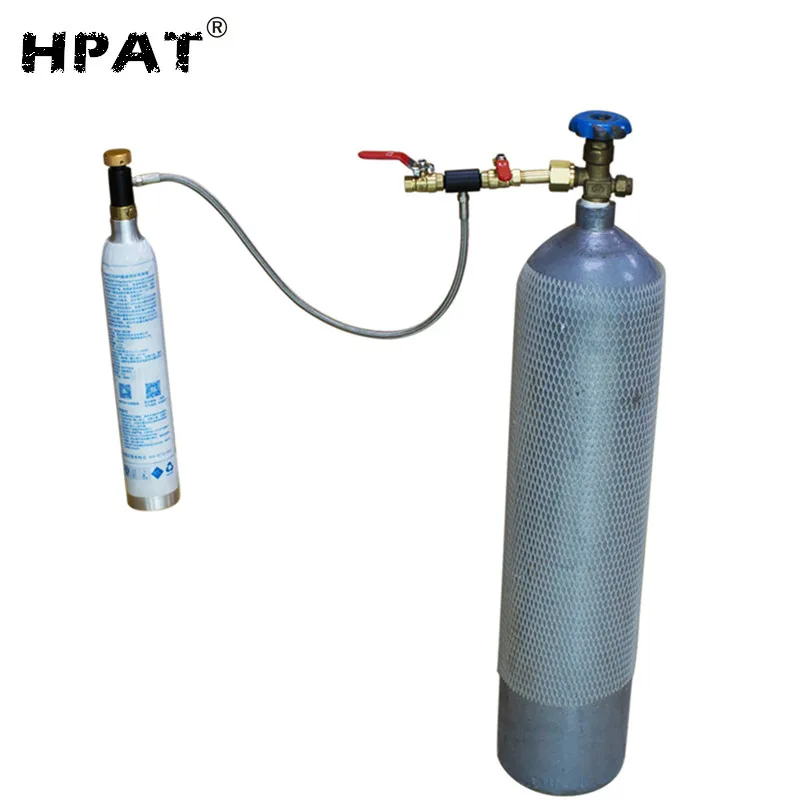 New 36'' Dual Valve Co2 Fill Station For Filling Soda Water Michine