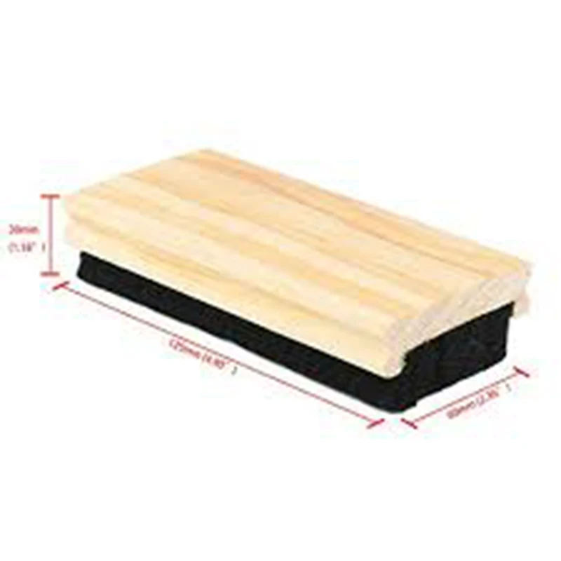 
Factory supply China wool felt blackboard eraser with wood 