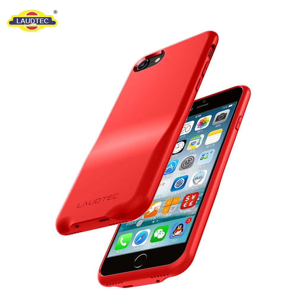 

3.5mm Earphone Audio Case For Iphone 7 8, Black;blue;gray;green;red