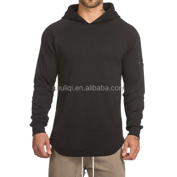 

Muscle wear pullover hoodies scoop bottom side zipper wholesale 100% cotton men blank hoodies, Multicolor as you wish