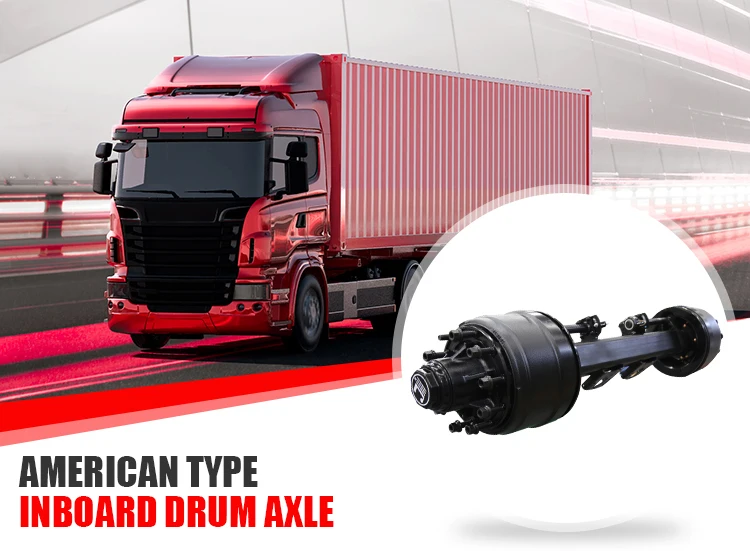 Good Performance German Type Semi Trailer Rear Axle Buy Semi Trailer