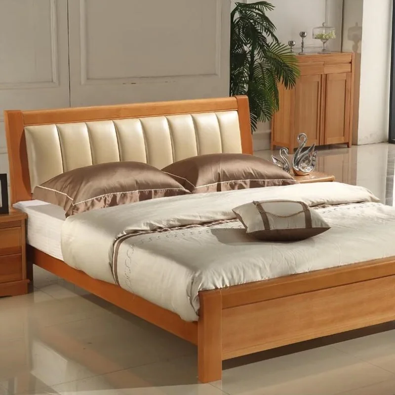 Modern Hot Sale Solid Wood Double Bed Buy Wood Double Bed Designs Solid Wood Plank Bed Antique Solid Wood Bedroom Sleigh Bed Product On Alibaba Com