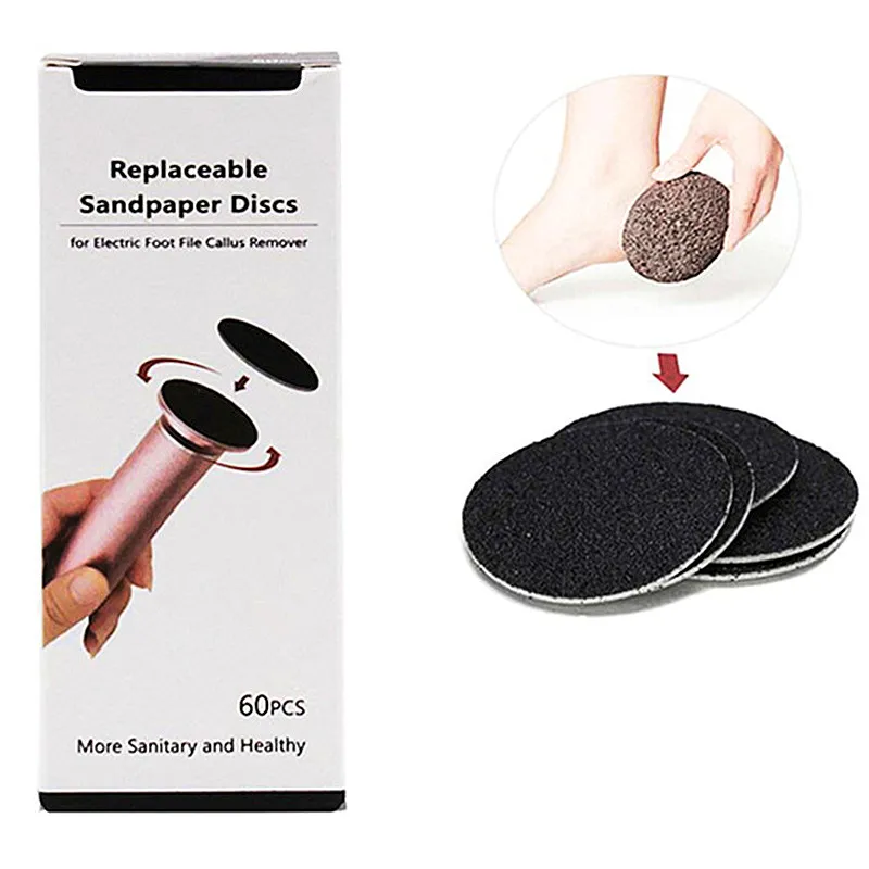 Electronic Beauty Product 2 Generation Electronic Foot File with Sandpaper Disk, Powerful Electric Foot Callus Remover