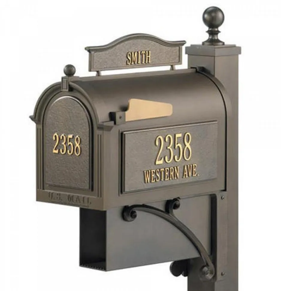 Ornamental Wrought Iron Mailboxes Residential - Buy Wrought Iron ...