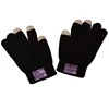 Customized Your Own Logo Acrylic Knitted Touchscreen Gloves For cell phone For Smartphones