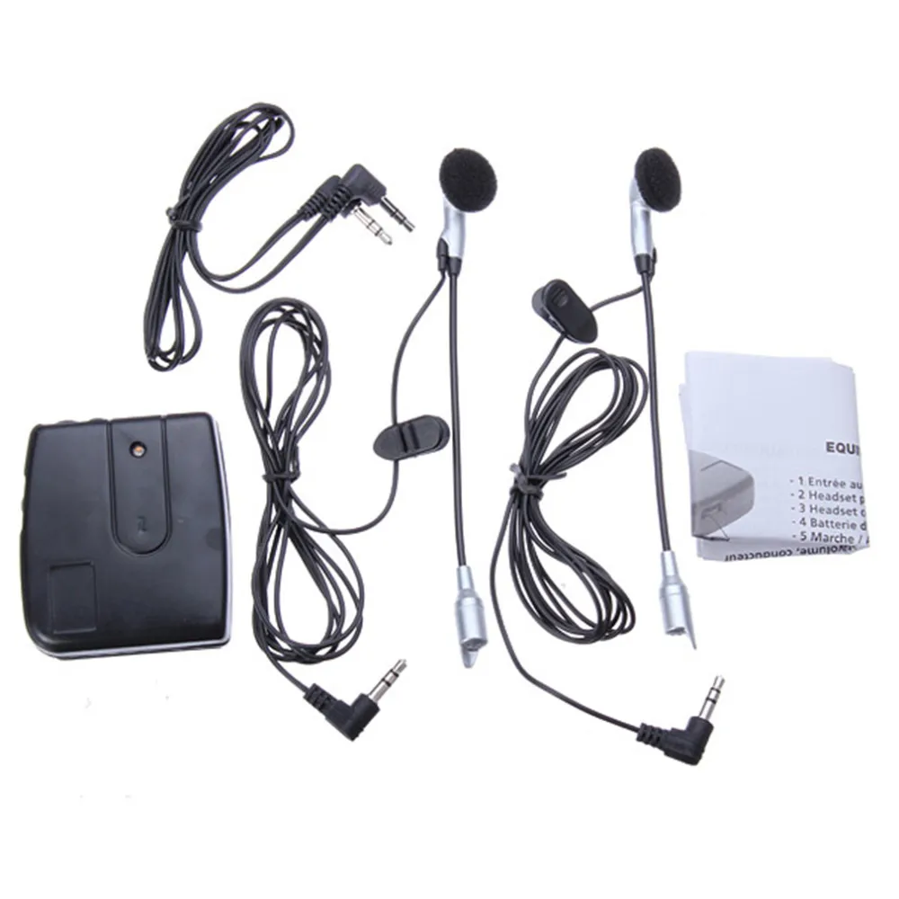 

Motorbike Motorcycle Helmet Headset 2 way Intercom Communication System