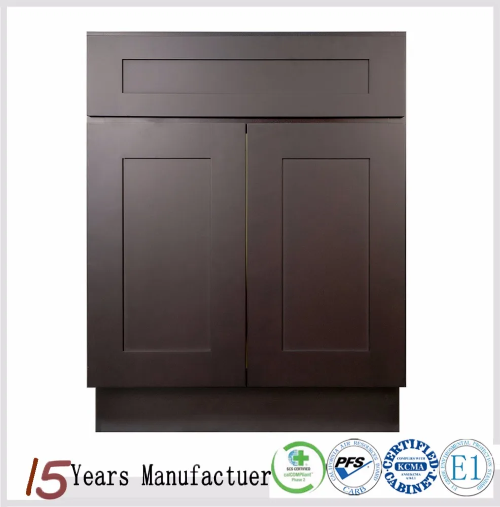 
Alibaba China American Shaker Style RTA Modular Wood Kitchen Cabinet Door Sale 