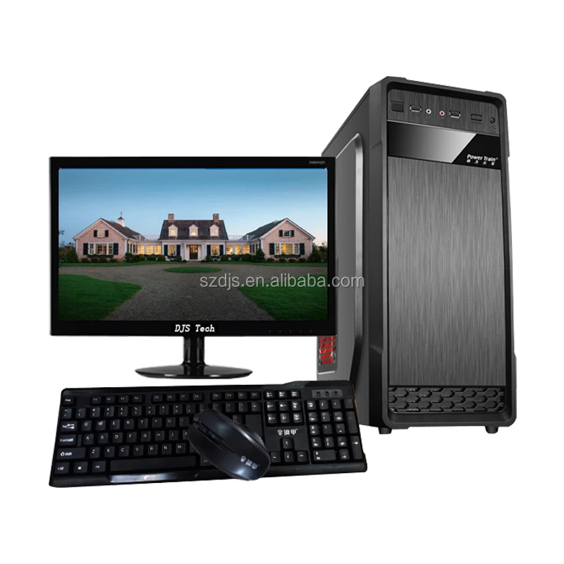 Low cost Intel cpu with keyboard mouse and accessories OEM Desktop PC