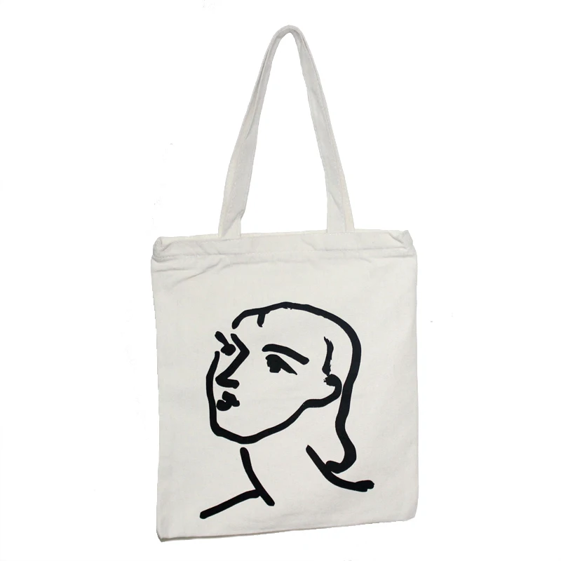 

Wholesale standard size cotton canvas tote shopping bags tote bags, Natural color