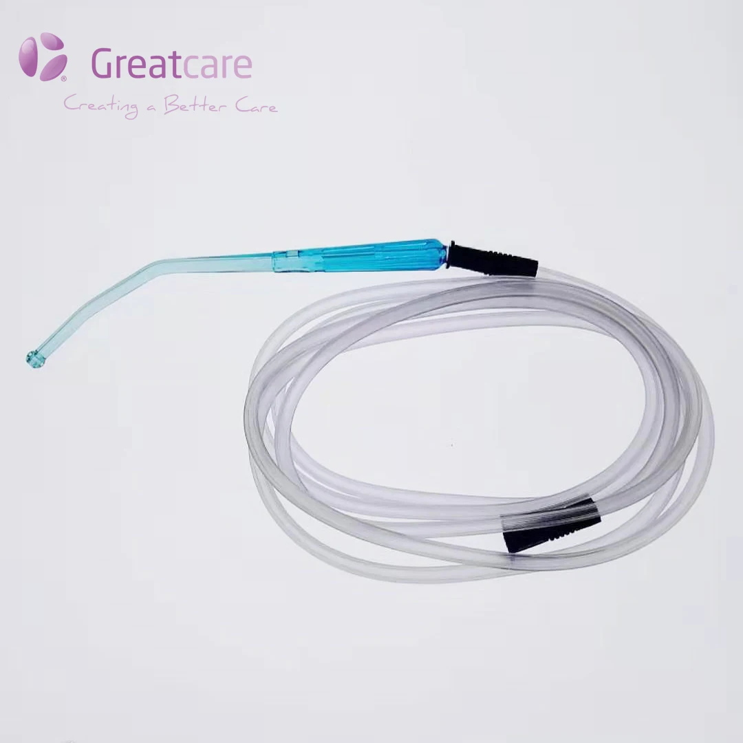 Medical With Yankauer Handle Suction Connecting Tube Yankauer Oral