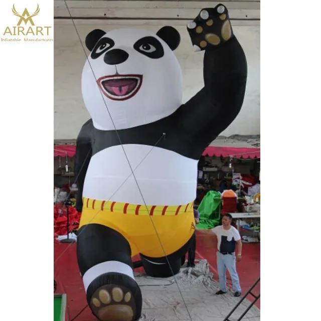 Advertising Inflatable Product Cartoon Mascot Giant Inflatable Panda ...