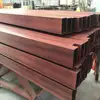 6063 t5 Wooden grain Coating standard size aluminium rectangular Square tube pipes