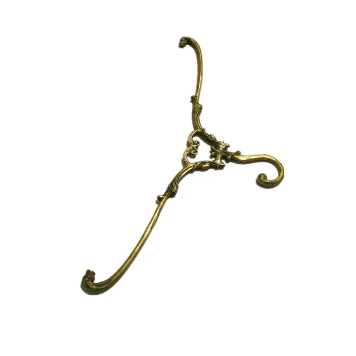 

Wedding supplies brass dress hanger brass home crafts custom casting polishing