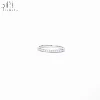 Best friend forever Old fashioned wholesale jewelry 18k gold diamond ring half eternity rings rings for women anniversary