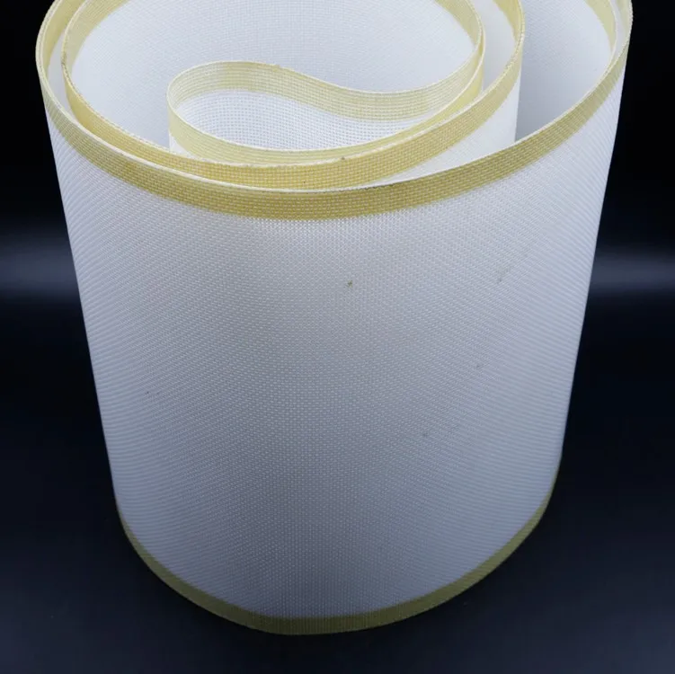 100% Polyester square hole mesh belt for food drying