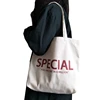Large-capacity leisure outing sports shopping beach canvas bag