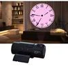 2019 new arrival creative innovative decorative smart light LED wall clock projector