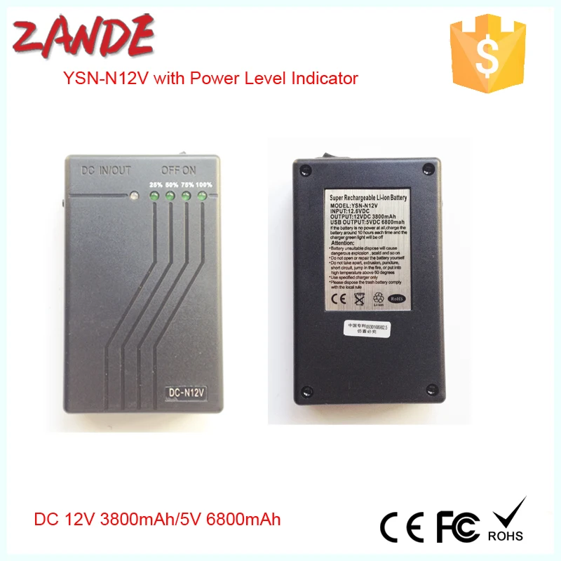 High Quality Rechargeable Li Ion Battery 12v 3800mah 5v 6800mah With Power Level Indicator For Led Strips Buy Li Ion Battery 12v Rechargeable Li Ion Battery 12v Rechargeable Li Ion Battery 12v 5v Product On Alibaba Com