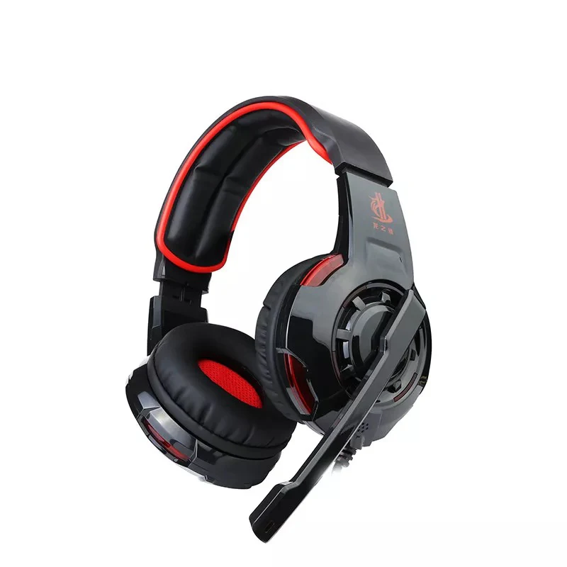 

Stereo simulated 7.1 channel gaming headset with LED light and USB