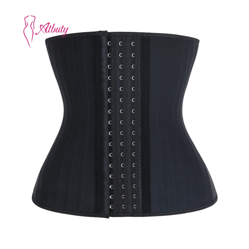 

Plus Size Waist Trainer Women Corset 29 Steel Bones, As shown