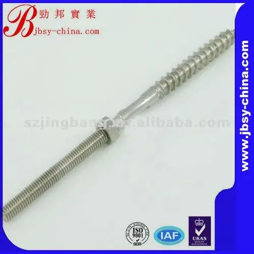 Stainless Steel Headless Wood Screws Double Sided Long Wood Screw Buy