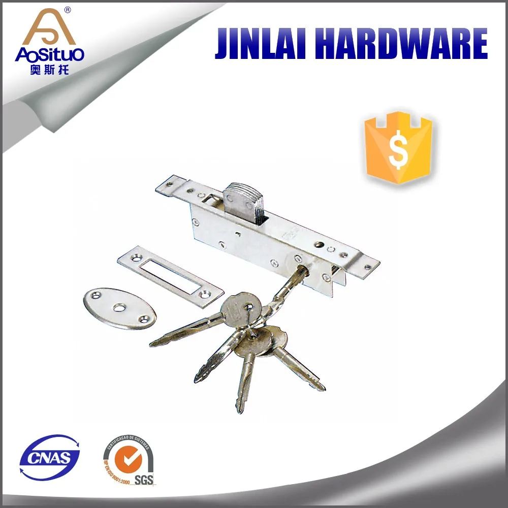 Good Quality Steel Door Locks For Aluminum Doors Double Sided Lock