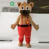 Custom mascot costumes china factory animal carton character teddy Mr. Hooker bear mascot