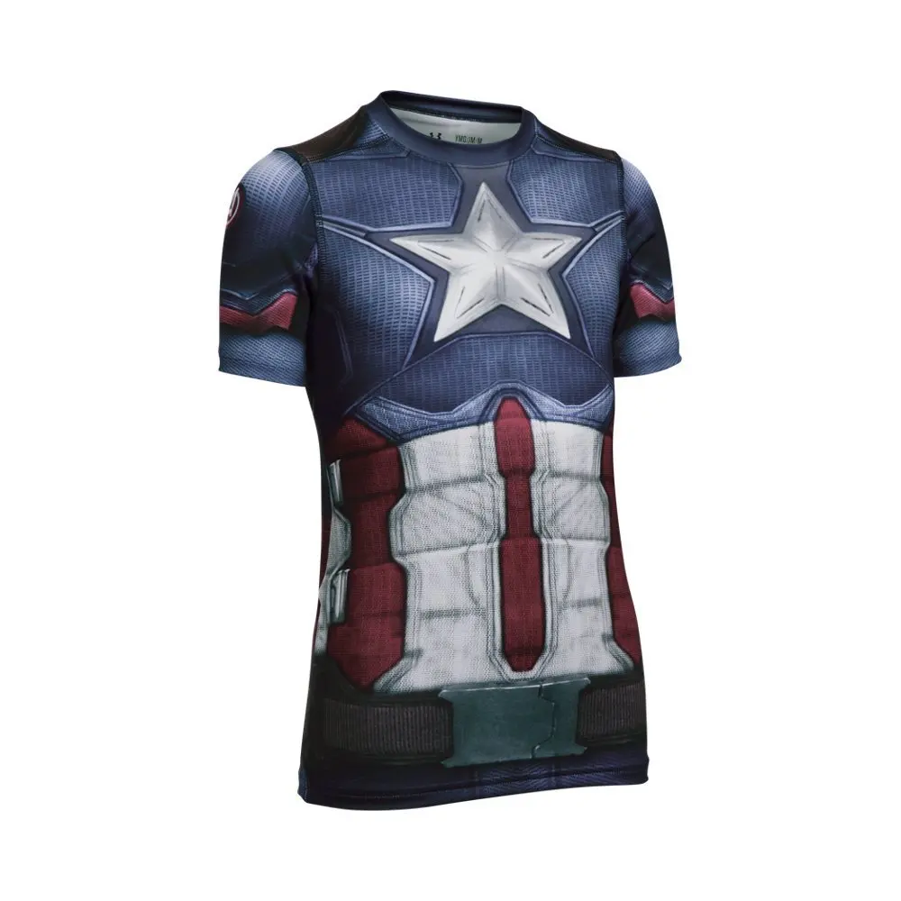 captain america compression shirt under armour