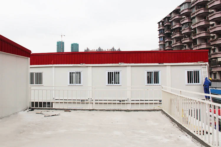 Quick Assembly Modular Kenya 20Ft Prefab Flat Pack Roof Office Prefabricated Luxury Custom Made Container House Price