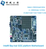 Intel Bay trail processorJ1900 2 gigabit Ethernet ports pc board windows10/Linux system good quality