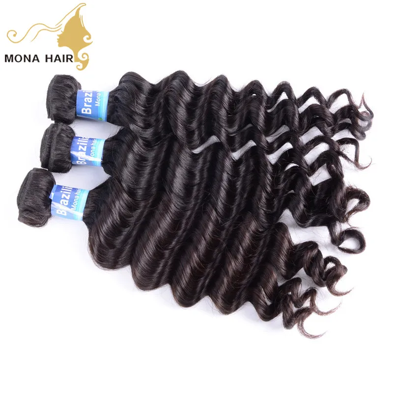 

Top Quality Virgin Hair Weave Most Popular Brazilian Mink Hair, Unprocessed natural black