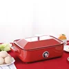 Bbq Electric 220v Multifunction Portable Teppanyaki Press Pass Maker Panini Bread Grill