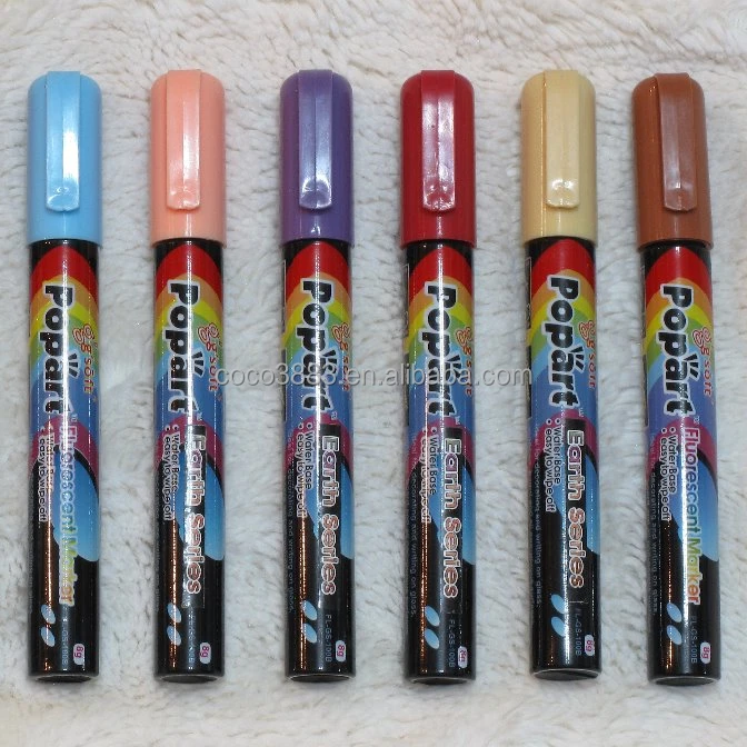 

4.5 MM tip Top Selling Wet erase Valve system chalk marker