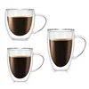 Borosilicate Glass Double Wall Glass Mug For Coffee & Tea
