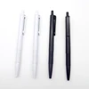 Cheap Price Push action Logo Printed Plastic Promotion Pen Manufacturer in Ningbo