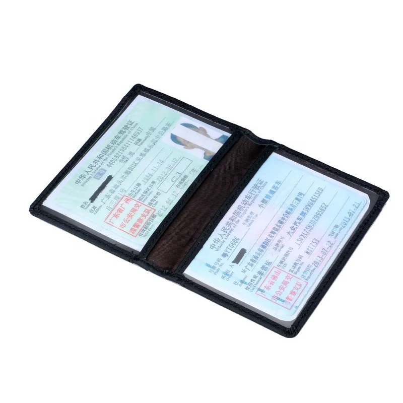 
Mens Bifold Ultra Slim Genuine Leather Wallet Card Holder 