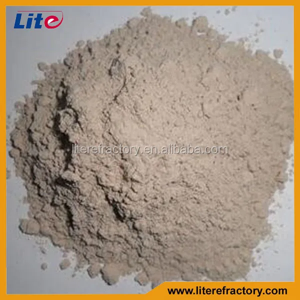 Refractory Castable 1750 Degree Refractoriness CA80 High Alumina Cement