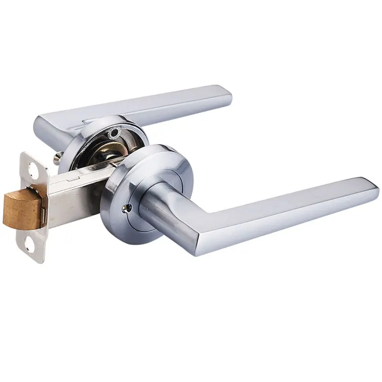 双面铝玻璃门推拉门管状杠杆把手锁 - buy 木门滑动门锁,门把手锁门