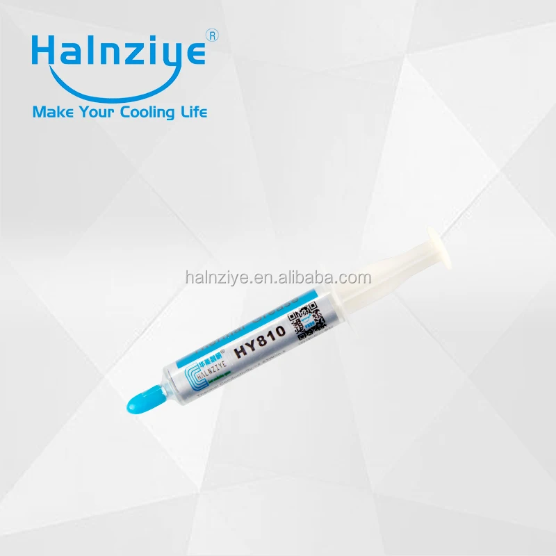 
HY810 high thermal conductivity thermal paste grease compound for cpu water cooling system 