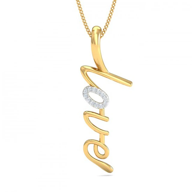 

Alphabet Pendant Gold Tone Initial Letter Fashion Necklace, Customized
