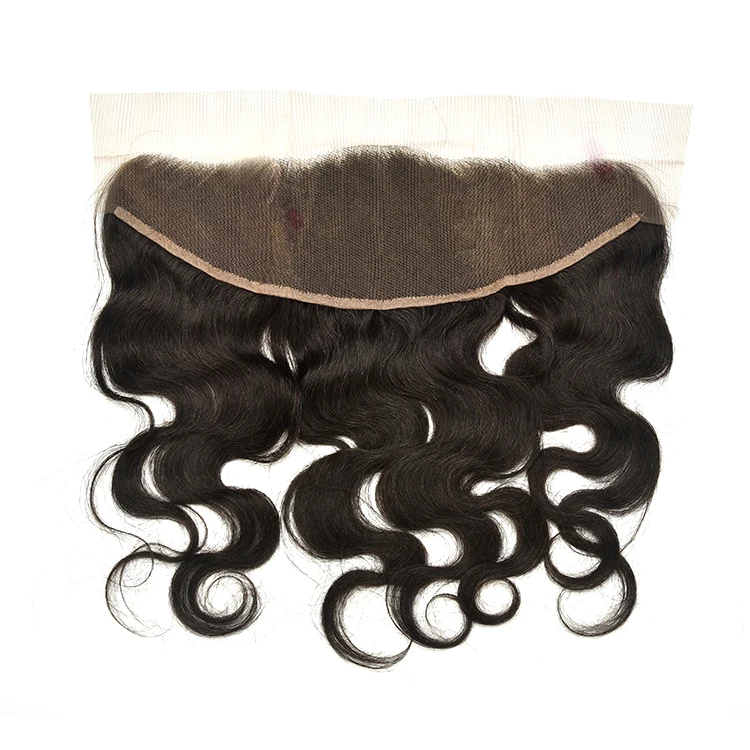 

Factory price brazilian hair lace frontal closure 13x4, 1b natural black