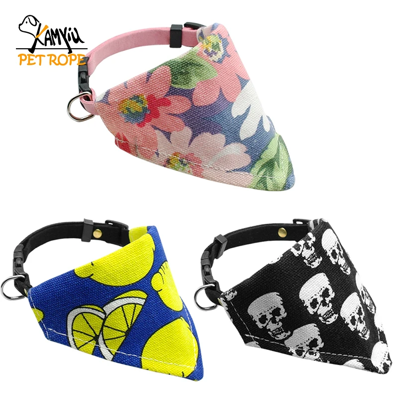 large dog bandana collar