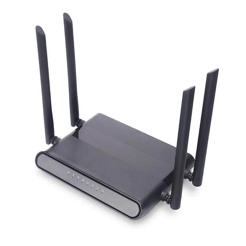 

hot spot wifi dual band 1200mbps openwrt wireless router, Black